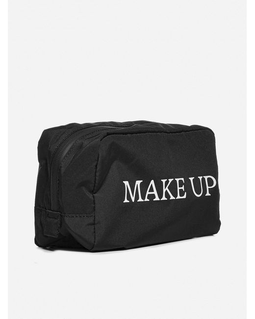 makeup bag off white