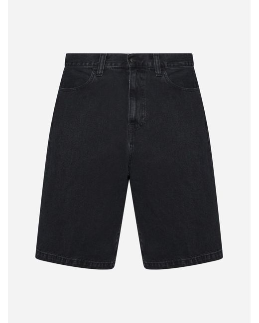 Carhartt Blue Robertson Denim Shorts for men