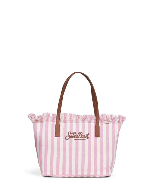Mc2 Saint Barth Pink And City Medium Shopper Bag