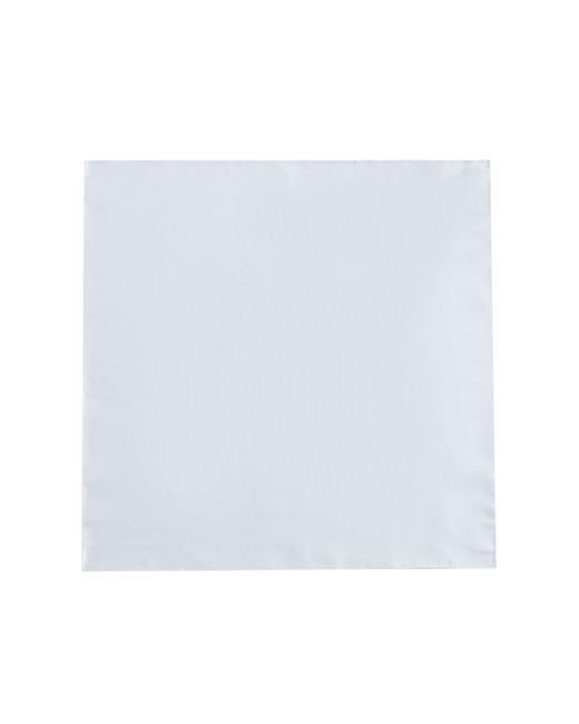 D 40 White Cotton Scarf for men