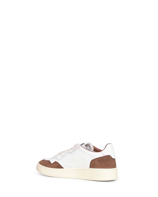 Autry White Leather And Suede Sneakers for men