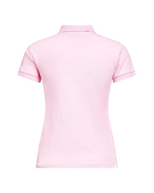 Polo Ralph Lauren Pink Cotton Piquet Slim-Fit Polo Shirt