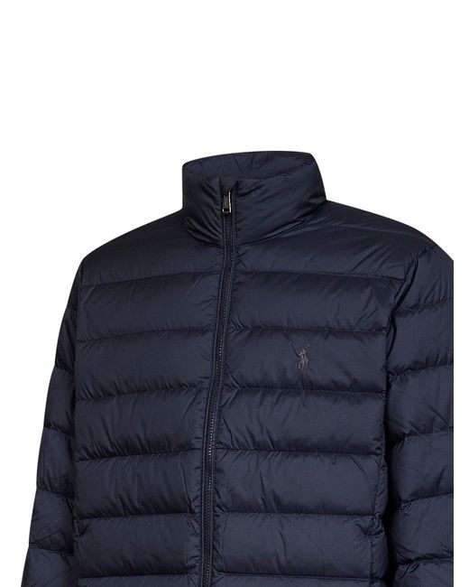 Polo Ralph Lauren Blue The Colden Packable Down Jacket for men