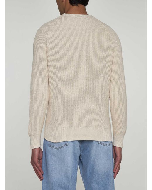 Brunello Cucinelli White Sweaters for men