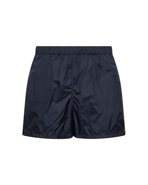 Hevò Blue Nylon Torre Guaceto Swim Shorts for men