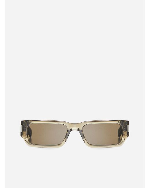 Saint Laurent Gray Sl 660 Sunglasses for men