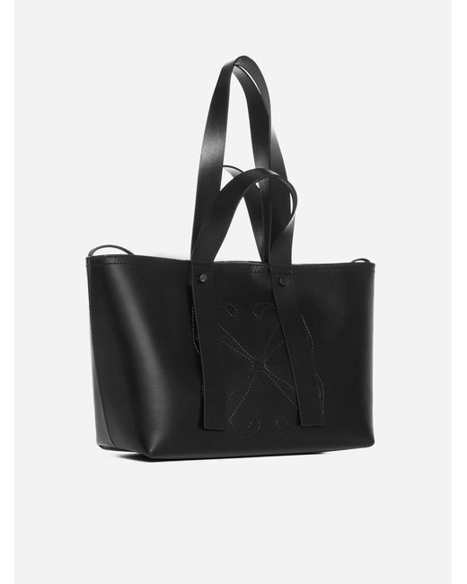 Off-White c/o Virgil Abloh Black Small Day Off Tote Bag