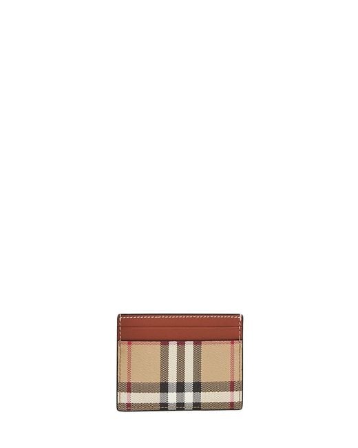 Burberry Multicolor Archive Check Credit Card Holder