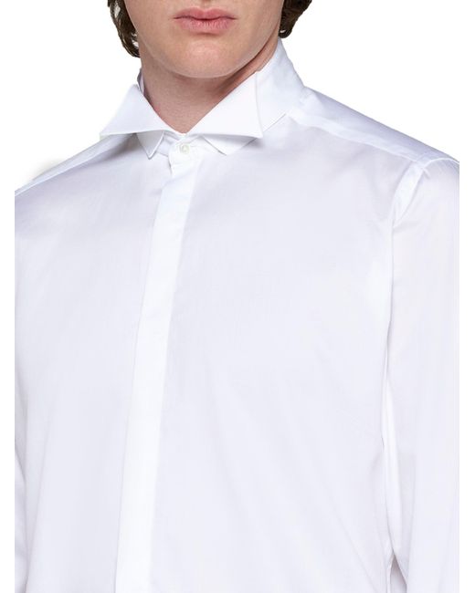 Camicia di D 40 in White da Uomo
