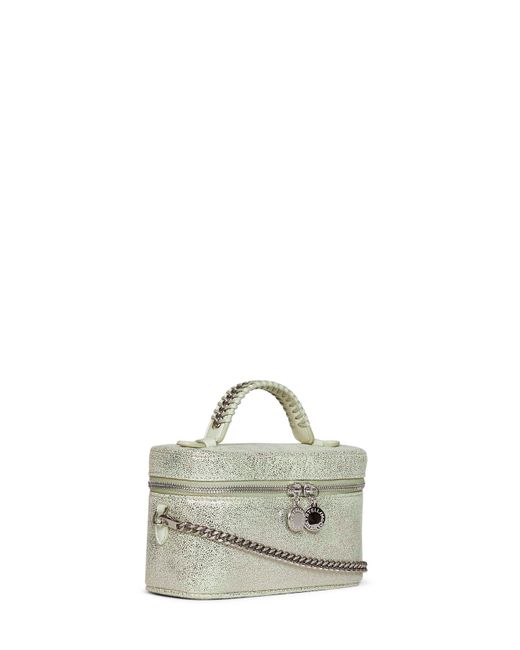 Stella McCartney Green Light Lime Falabella Vanity Case Bag