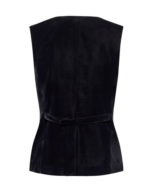 Blanca Vita Black Velvet Galky Waistcoat