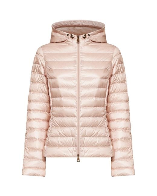 Moncler Pink Light Igelhood Packable Short Hooded Down Jacket
