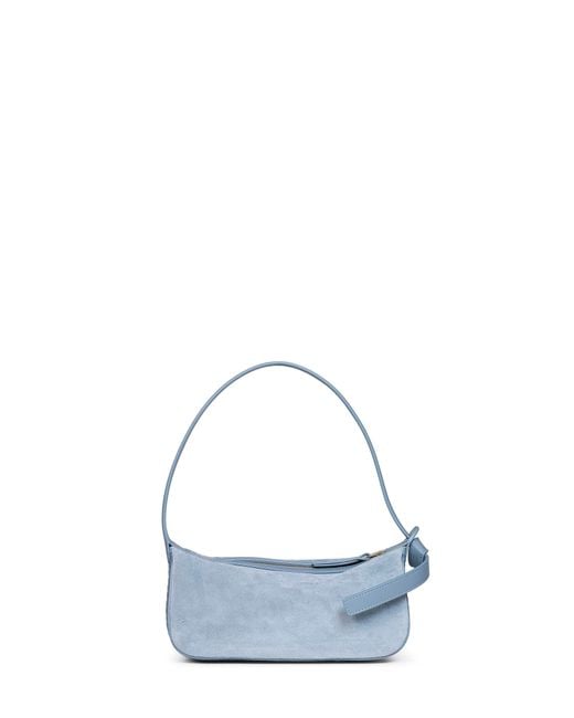 Bottega Veneta Blue Mineral Knot Shoulder Bag