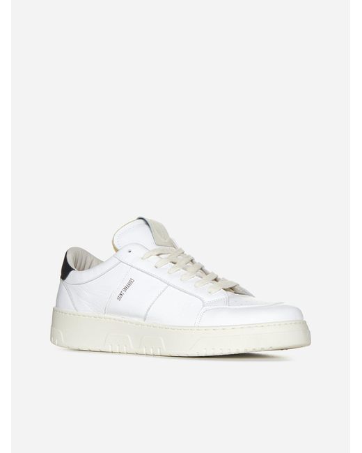 SAINT SNEAKERS White Golf Leather Sneakers for men