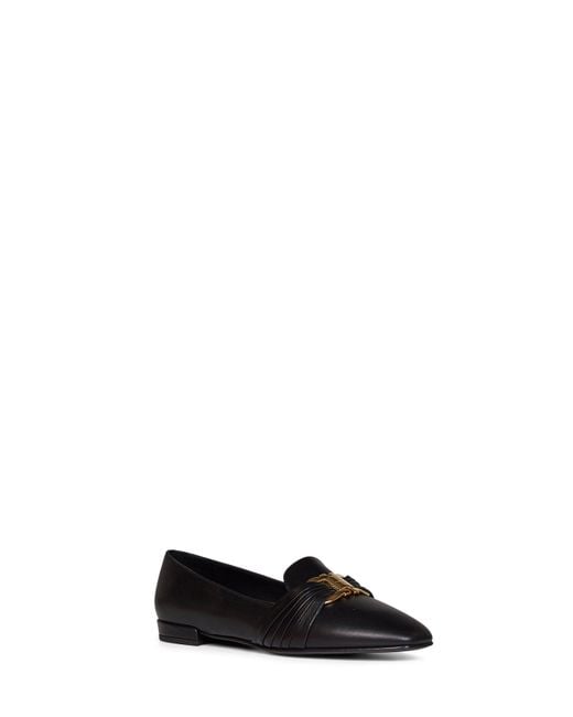 Ferragamo White Lumie Loafers With Gancini Ornament