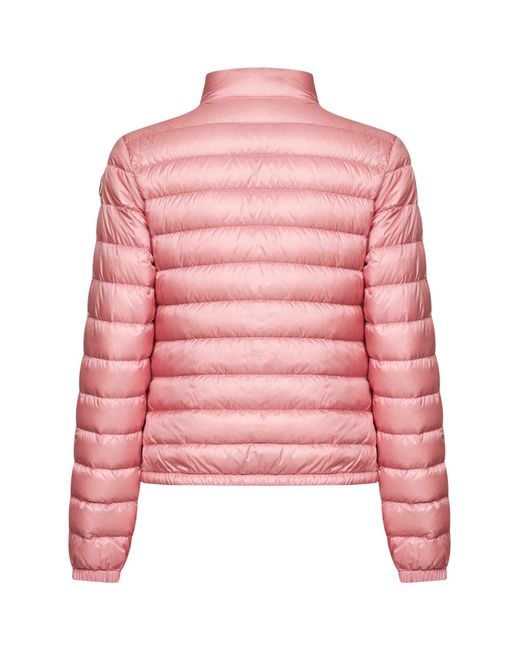 Moncler Pink Light Lans Packable Short Down Jacket