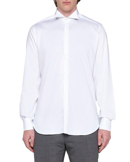 Camicia di D 40 in White da Uomo