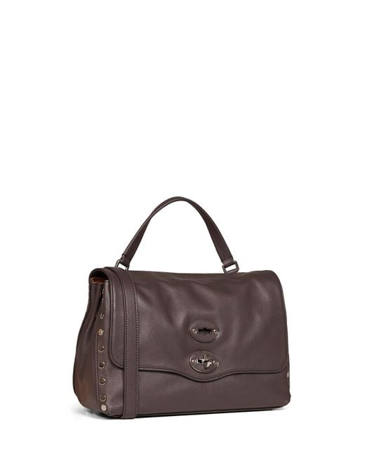 Zanellato Brown Marengo Small Postina Handbag