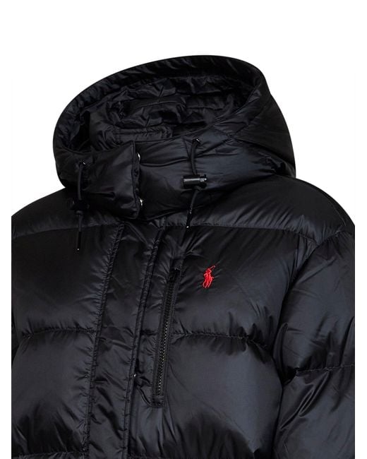 Polo Ralph Lauren Black Padded Hooded Jacket