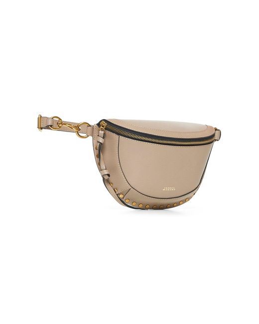 Isabel Marant White Taupe Skano Belt Bag