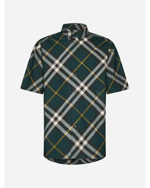 Burberry Green Shirts for men