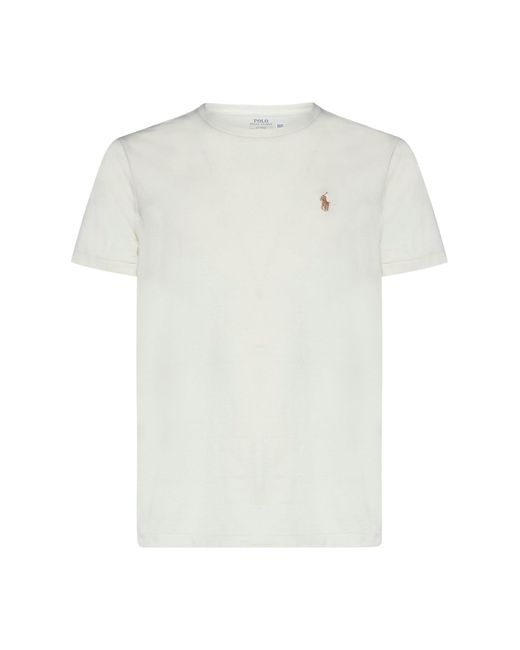 Maglietta di Polo Ralph Lauren in White da Uomo