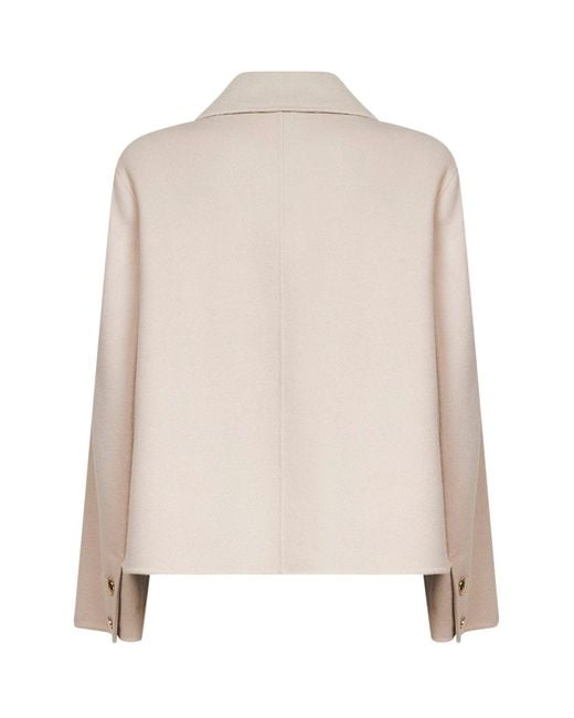 Max Mara Natural Double-Faced Wool Smmsorriso Jacket