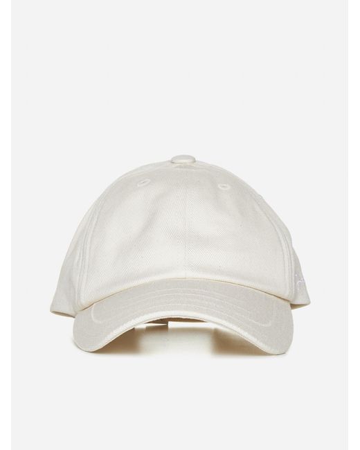 Jacquemus White Hats for men