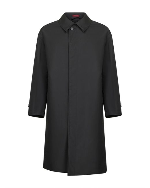 Gucci Black Technical Poplin Coat for men