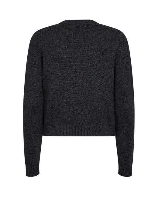 Khaite Black Cashmere Sweater Leta
