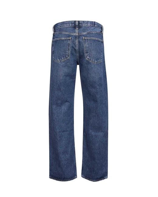 Agolde Blue Regenerative Denim Arc 32" Jeans