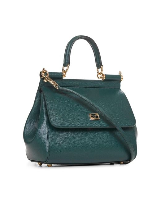 Dolce & Gabbana Blue Medium Sicily Handbag