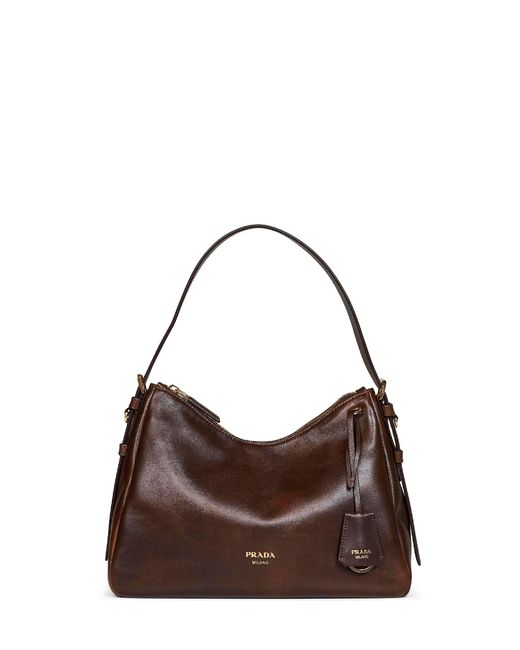 Prada Brown Explore Cocoa Handbag