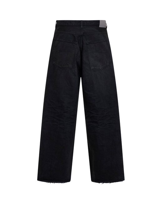 Balenciaga Blue Organic Japanese Denim Casual Jeans for men