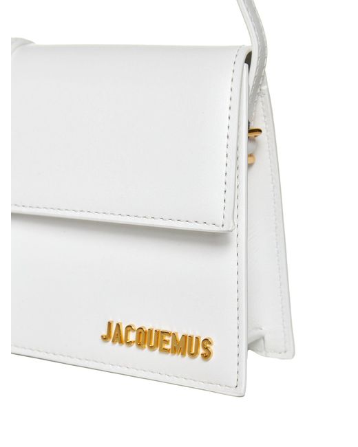 Borsa Le Bambino Long in pelle di Jacquemus in White