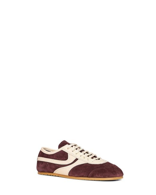 Dries Van Noten Multicolor Dark Suede Sneakers With Leather Details<Br for men