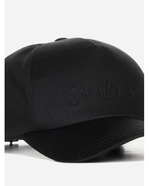 Saint Laurent Black Hats