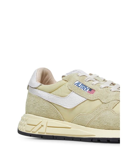 Autry White Reelwind Low Sneakers for men