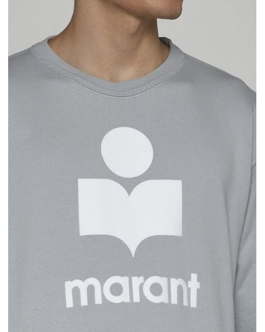Isabel Marant White Mikoy Cotton-blend Sweatshirt for men