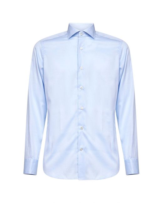 Camicia di D 40 in Blue da Uomo