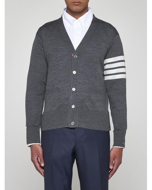 Thom Browne Gray Sweaters for men
