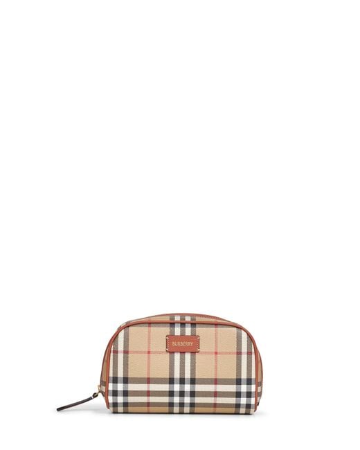 Burberry Natural Archive Check Beauty Case