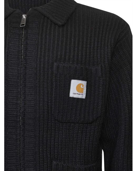 Carhartt Black Chore Knit Jacket for men