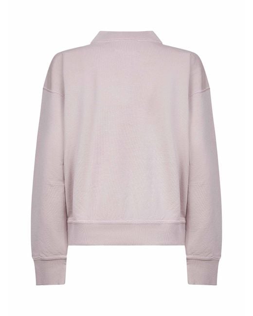 Isabel Marant Pink Moby Logo Sweatshirt
