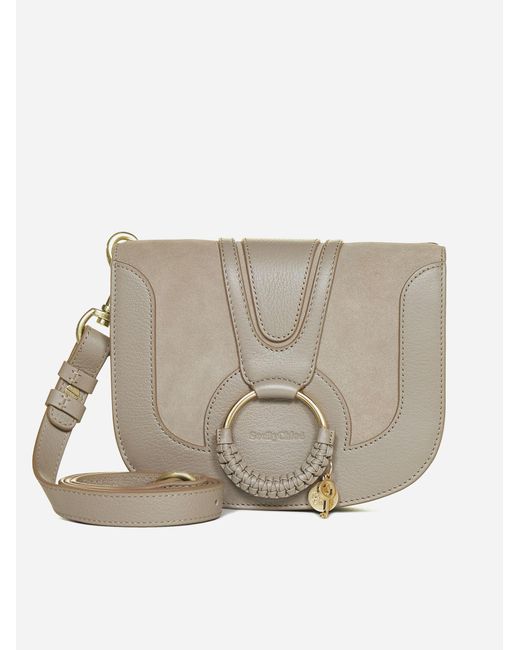 See By Chloé Hana Leather And Suede Small Bag | Lyst