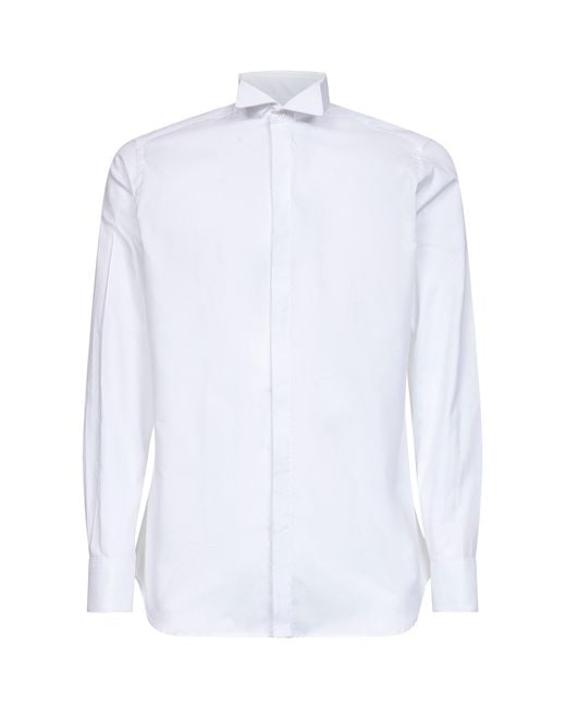 Camicia di D 40 in White da Uomo