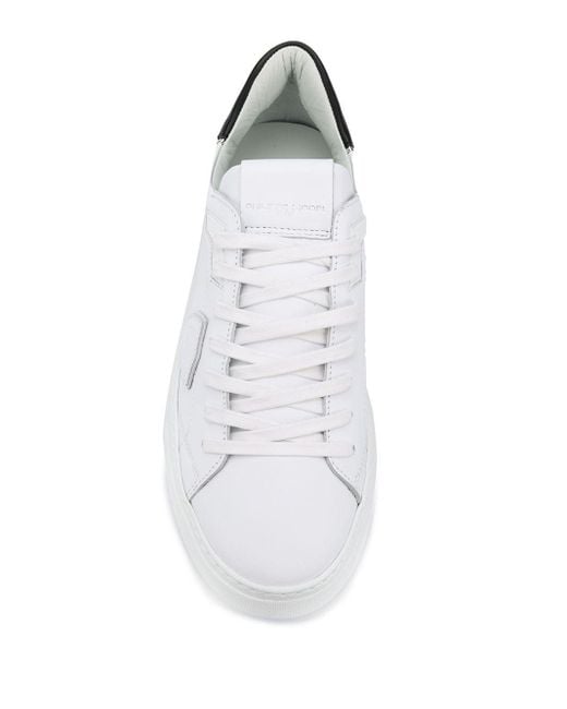 Philippe Model White Sneakers for men