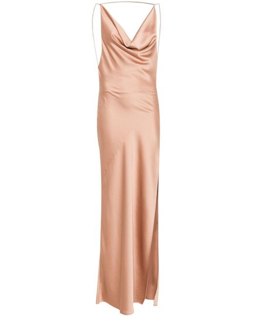 Abito in satin di raso di ANDAMANE in White
