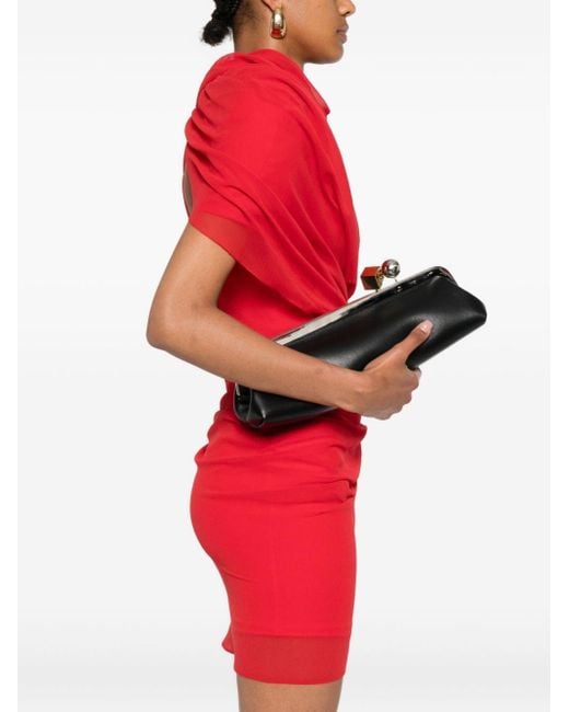 Jacquemus Black The Salon Clutch Bag