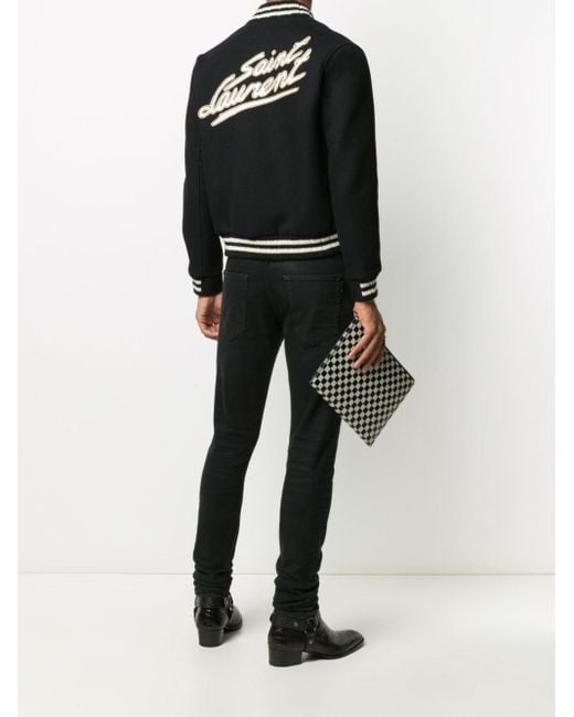 Saint Laurent Black 'teddy' Jacket for men